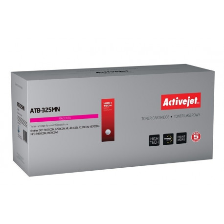 Activejet ATB-325MN tooner (asendus Brother TN-325M; Supreme; 3 500 lehekülge; magenta)