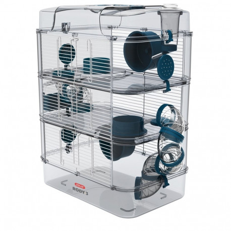 ZOLUX Rody3 Trio blue - cage for rodents