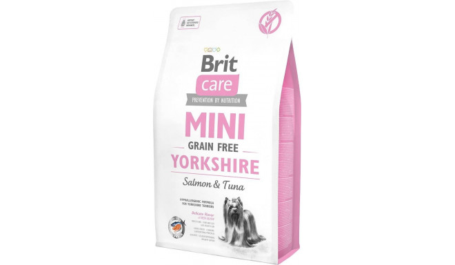 BRIT Care Mini Yorkshire teraviljavaba lõhe tuuniga kuiv koeratoit 7 kg