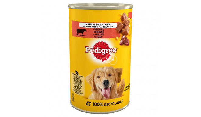 Pedigree veiseliha želees 400g