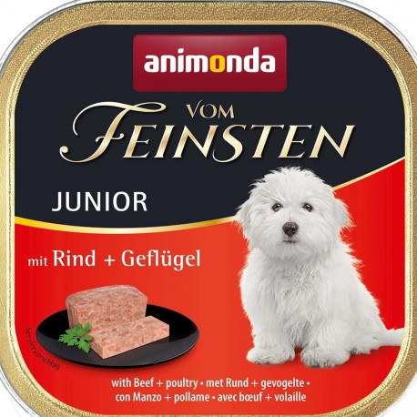 ANIMONDA Vom Feinsten Junior veiseliha linnulihaga märg koeratoit 150g
