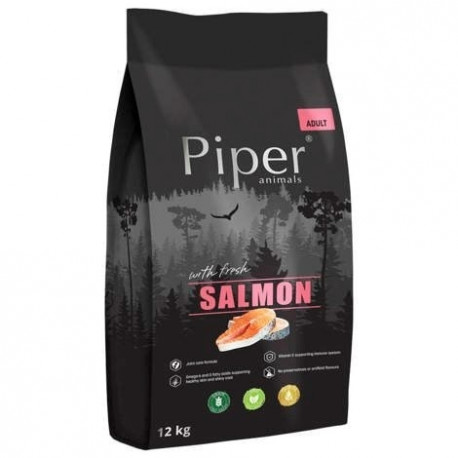 DOLINA NOTECI Piper Animals lõhega kuiv koeratoit 12 kg