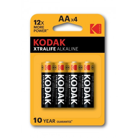 Kodak XTRALIFE leelispatarei AA (4 tk)