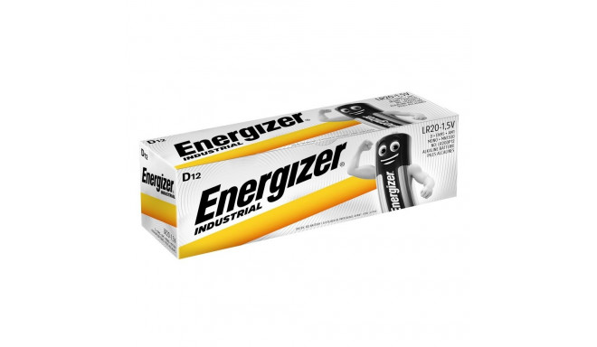 Energizer Industrial Pro D LR20 1.5V patareid 12 tk