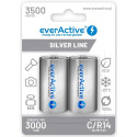 laetavad akud everActive R14/C Ni-MH 3500 mAh kasutusvalmis