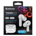 Bluetooth kõrvaklapid TWINS 903 valged
