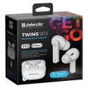 Bluetooth kõrvaklapid TWINS 903 valged