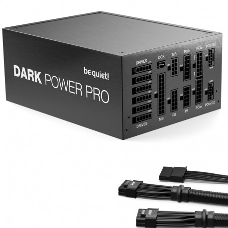 be quiet! Dark Power Pro 13 | 1600W power supply unit 20+4 pin ATX ATX Black