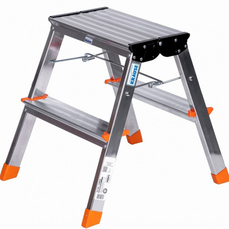 Krause Folding Step Treppy silver