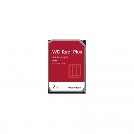 Western Digital Red Plus internal hard drive 2 TB 5400 RPM 64 MB 3.5" Serial ATA