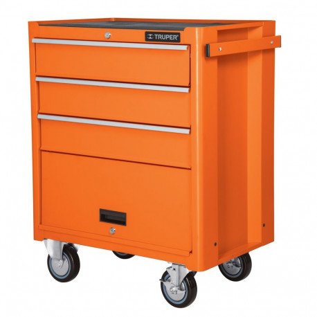 Metal tool trolley with 4 drawers Truper®
