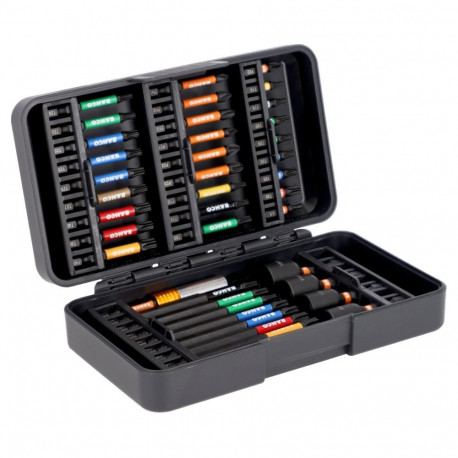 Impact Torsion Bit Set for Phillips/Pozidriv/TORX 40 Pcs