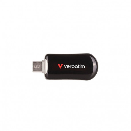 Pendrive Plectra 64GB USB-C 100MB/s 30224 black