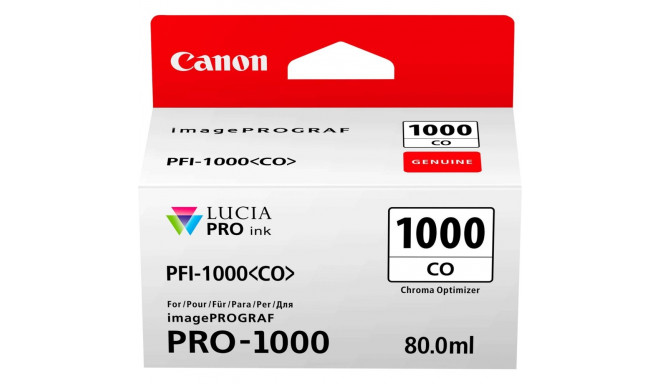 Canon PFI-1000 CO kroomi optimeerija
