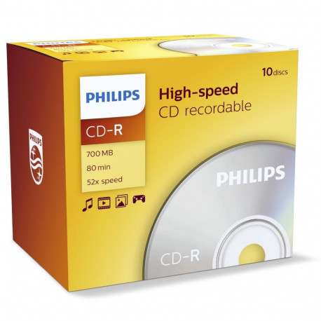 Philips CD-R 80 700MB slim case