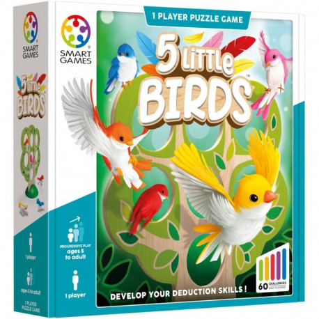 Brain Games SmartGames 5 little birds Board game