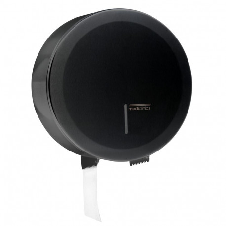 MEDICLINICS PR2783B Tualetinio Popieriaus Dozatorius, 230Mm, Juoda Epoksidinė