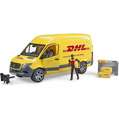 02671 MB Sprinter DHL mit Fahrer (gelb)