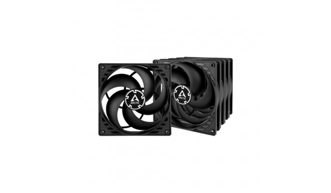 P14 ventilaatorid 140x140x27 5tk, must