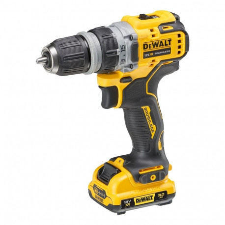 DeWALT DCD703L2T-QW puur 1500 p/min võtmeta 900 g must, kollane