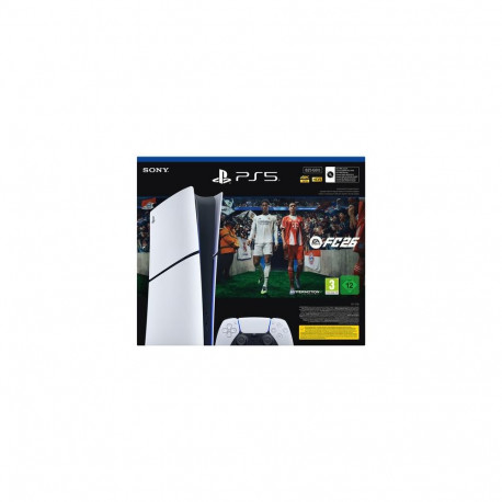 Sony Interactive Entertainment PlayStation 5 Digital + EA Sports FC 26 Bundle 825 GB Wi-Fi Black, Wh