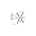 Equip 650407 23"-55" Articulating TV Wall Mount Bracket