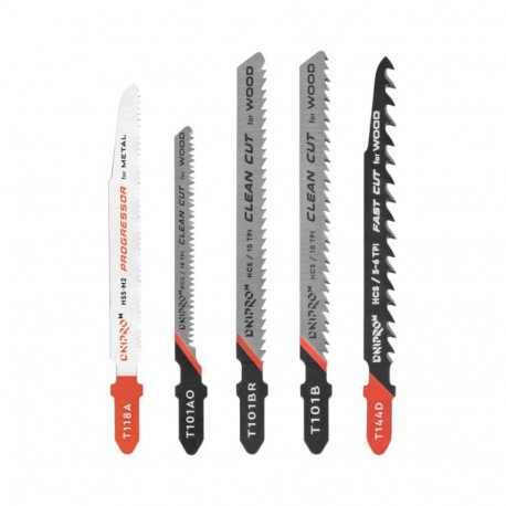 Jigsaw blade set (5 pcs.) DNIPRO-M