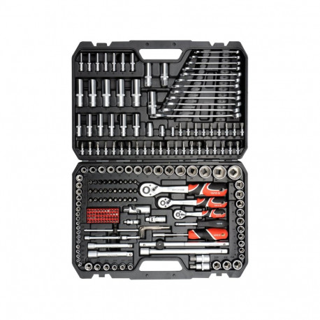 Tööriistakomplekt 1/4", 1/2" , 3/8" (216 tk.) YT-38841 YATO