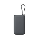 Xiaomi Power Bank 20000mAh (Integrated Cable) | 20000 mAh | Dark Gray
