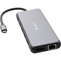 Verbatim USB-C 13in1 - 2xHDMI/DP/Eternet/6xUSB-A/Jack 3.5mm/2xUSB-C alumiinium