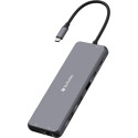 Verbatim USB-C 13in1 - 2xHDMI/DP/Eternet/6xUSB-A/Jack 3.5mm/2xUSB-C aluminum