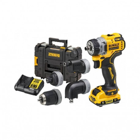 Dewalt DCD703L2T 12V juhtmeta puur-kruvikeeraja 2 x 3Ah aku