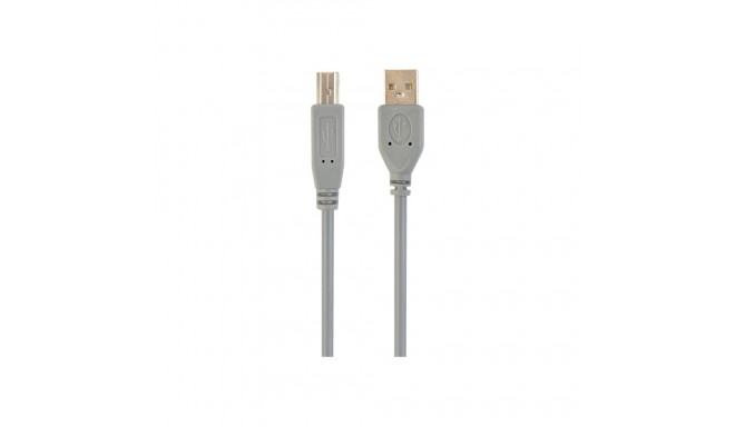 Cablexpert CCP-USB2-AMBM-6G USB 2.0 A-pistik B-pistik 6ft kaabel, hall