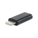 Cablexpert | USB Type-C adapter (CF/8pin M), Black