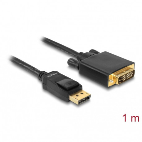 Displayport - DVI-D Dual Link kaabel 1.0m, must