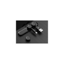 Baseus Cable Clip Peas Black (ACWDJ-01)