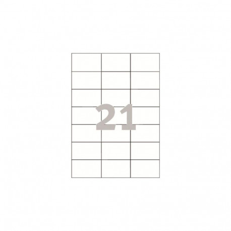 Label - Avery Zweckform 3652 70x42.3mm A4 White