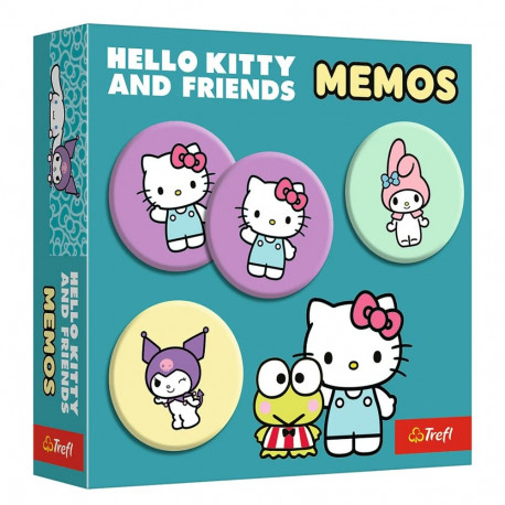 Gra dla dzieci Memos Hello Kitty Trefl 02898