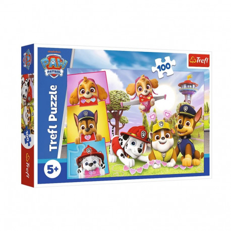 Puzzle - 100 - Nieustraszone dziewczyny - Psi Patrol - Trefl 16520