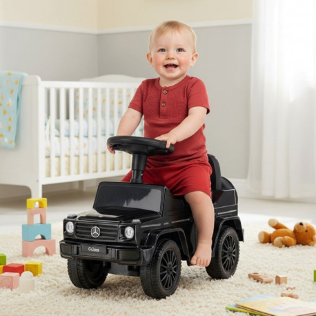 Jeździk pchacz chodzik dla dziecka Mercedes Benz G Klasa czarny