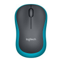 Logitech juhtmevaba hiir M185 Compact, blue EER Orient Packaging
