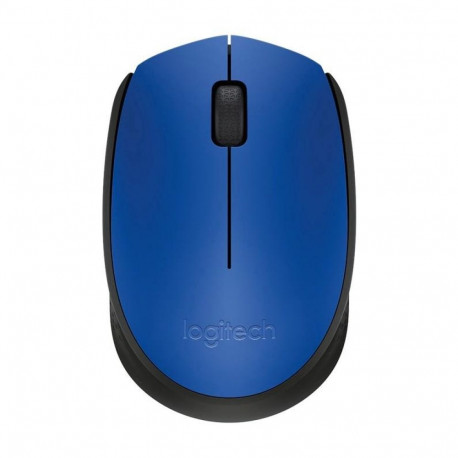MOUSE COMP WIRELESS LOGITECH M171 BLUE