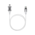 Goobay Ethernet adapter cable USB-C 3.2 Gen2 > RJ-45 (white, 10 meters)