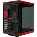 HYTE Y70 , tower case (red, tempered glass)