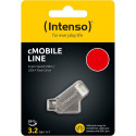Intenso cMOBILE LINE 128 GB, USB stick (silver, USB-A 3.2 Gen 1, USB-C 3.2 Gen 1)