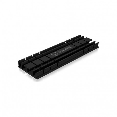 ICY BOX IB-M2HS-701, heat sink (black, supports M.2 2280 SSD)