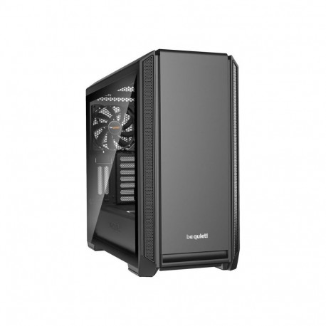 SILENT BASE 601 Window Black (schwarz, Tempered Glass)