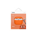Uniq Nexo AirPods 4 + Ear Hooks Silicone case - orange