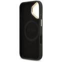 Guess 4G Logo Plate MagSafe case for iPhone 17 - black