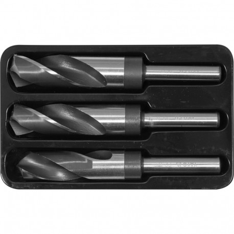 Yato Puurekomplekt 3tk YT-44626, 22mm, 24mm, 25mm, HSS 4241, 150mm, 75mm, 135°, jagatud punkt